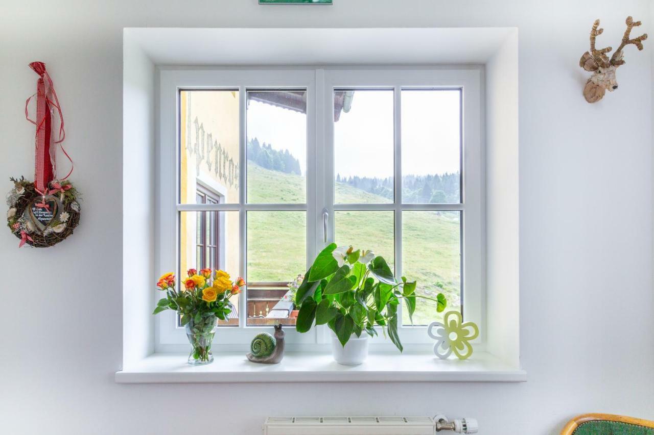 Vila Almhaus Alpenrose Postalm Seidegg Exteriér fotografie